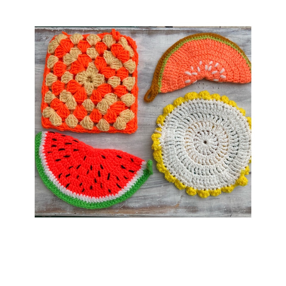 Crochet Kitchen Potholders - Picture 2 of 3